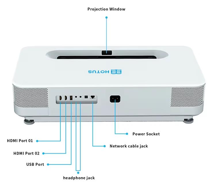 Projecteur de film laser