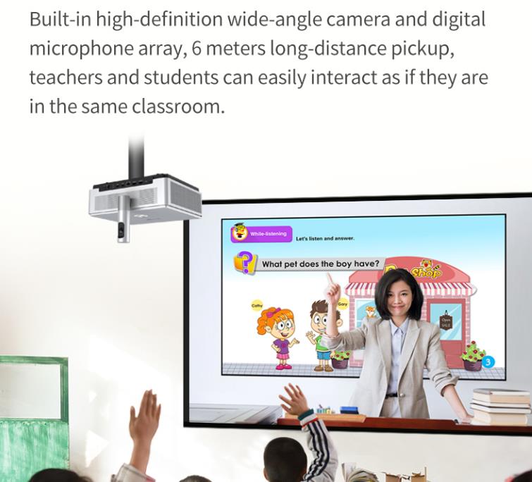 O Projecteur Intelligent DLP é ideal para o setor da educação