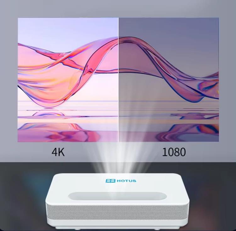 Comparaison des effets du projecteur 4K et 1080P